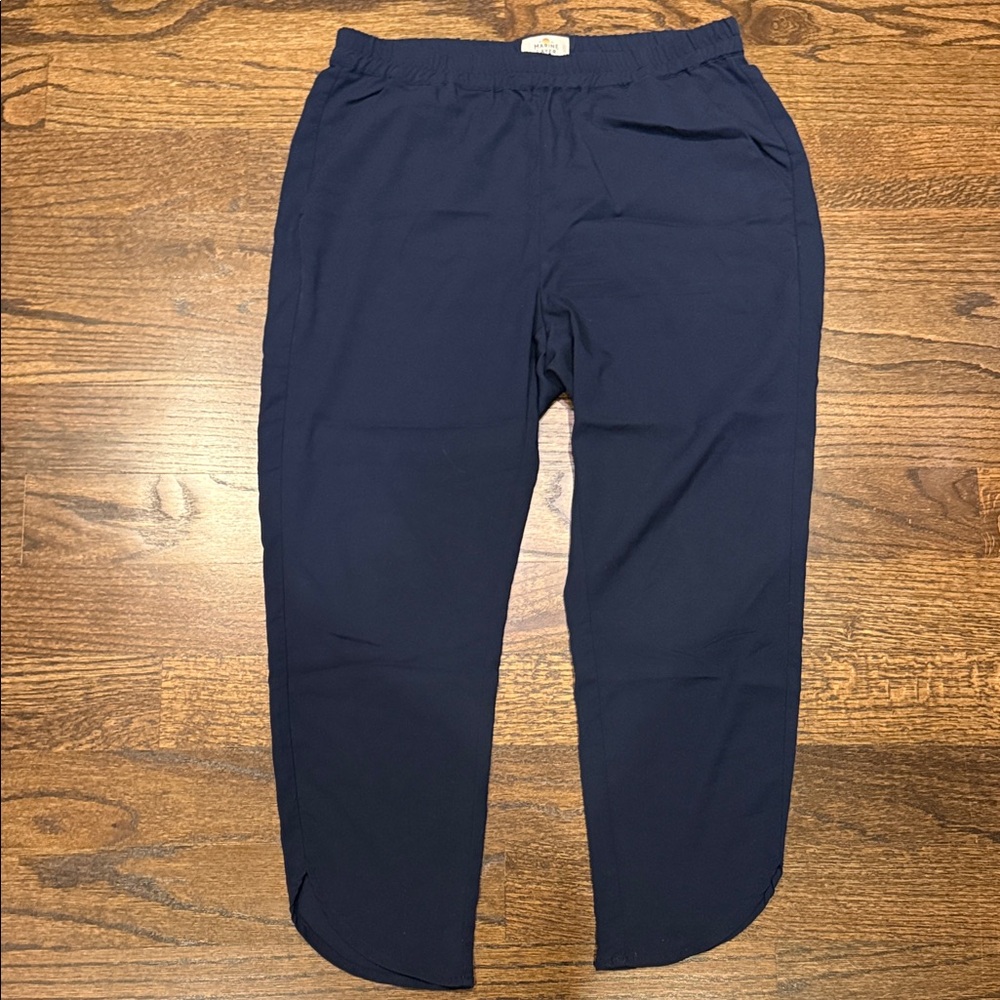 Marine Layer Navy Blue Joggers